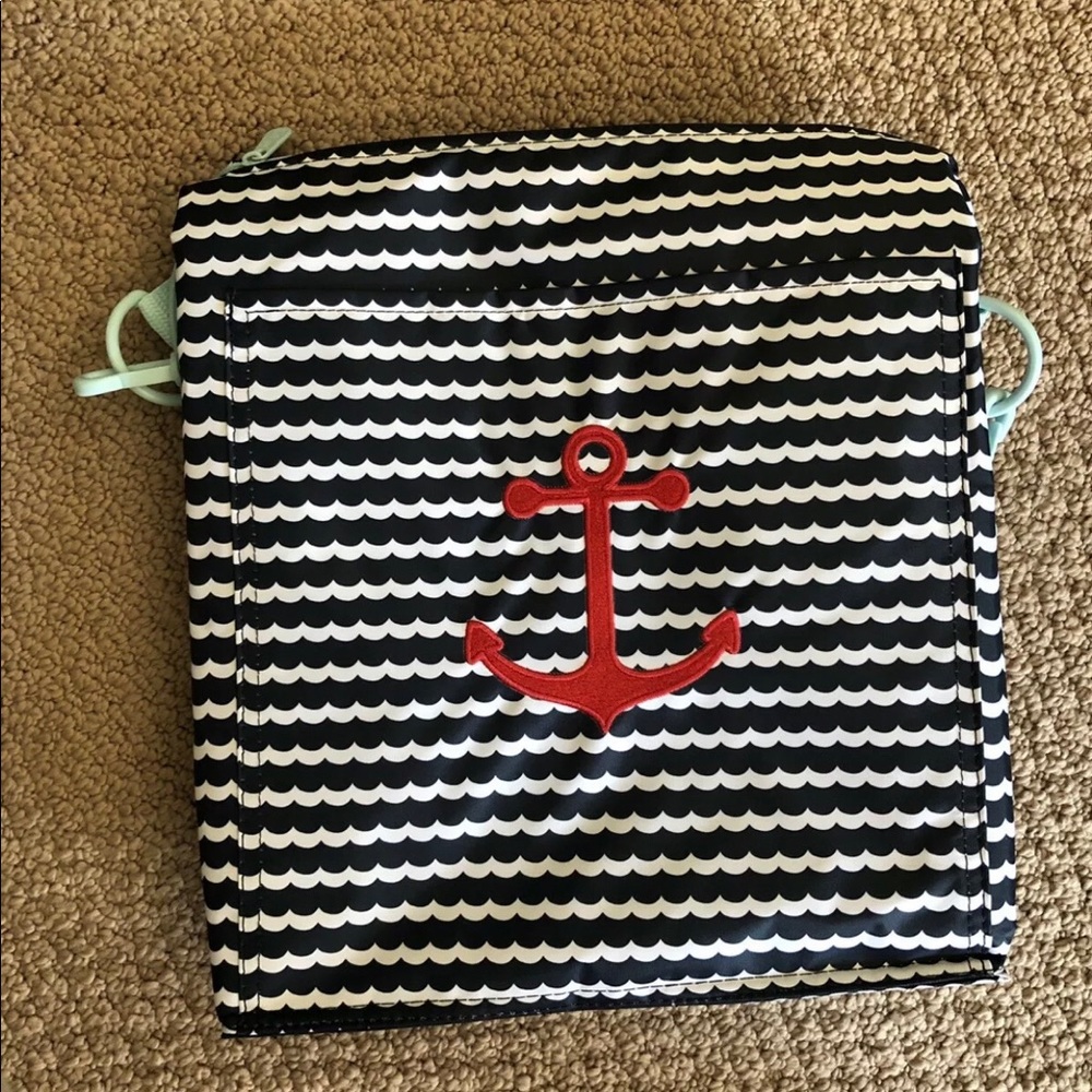 NEW Thirty-One Picnic Thermal Tote Scallop Anchor
